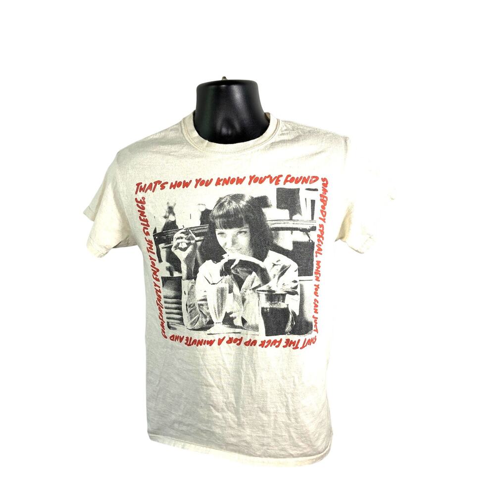 Pulp Fiction Mia Wallace T Shirt Small Double Sided